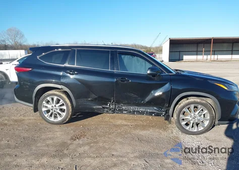2020 Toyota Highlander Limited из США, поврежденный, VIN 5TDDZRBH1LS021021